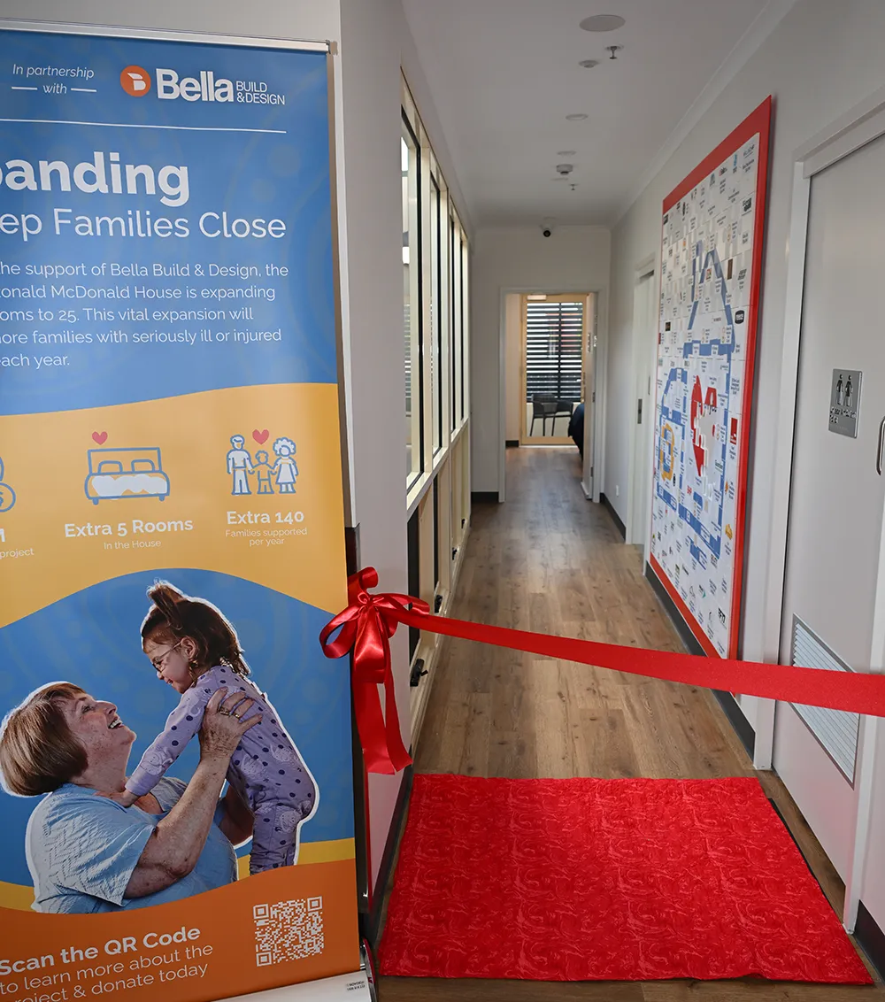 Ronald McDonald House Opening ceremony